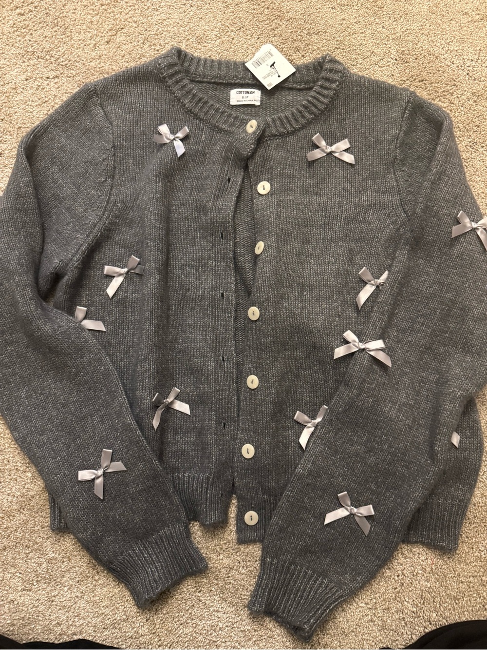 Cotton On Bow Cardigan
